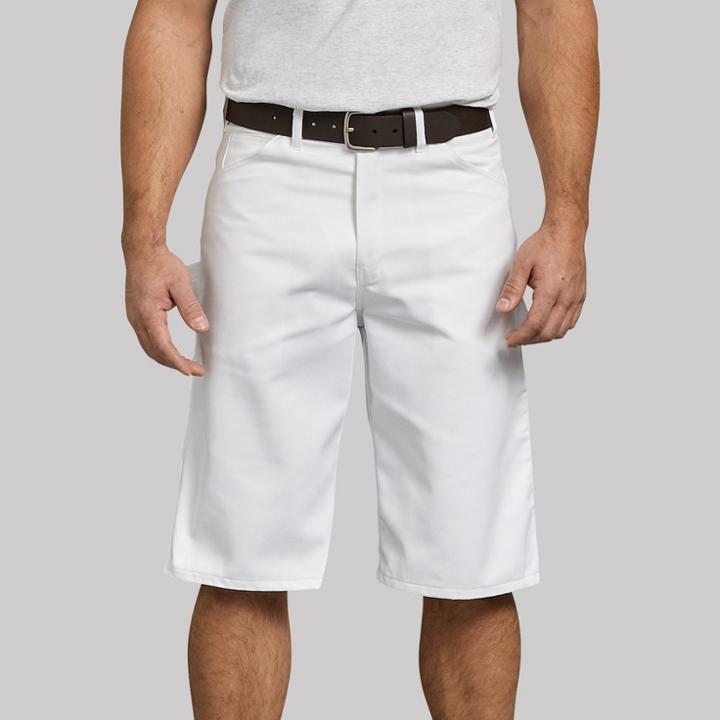 Dickies Men's 13 Trouser Shorts - White