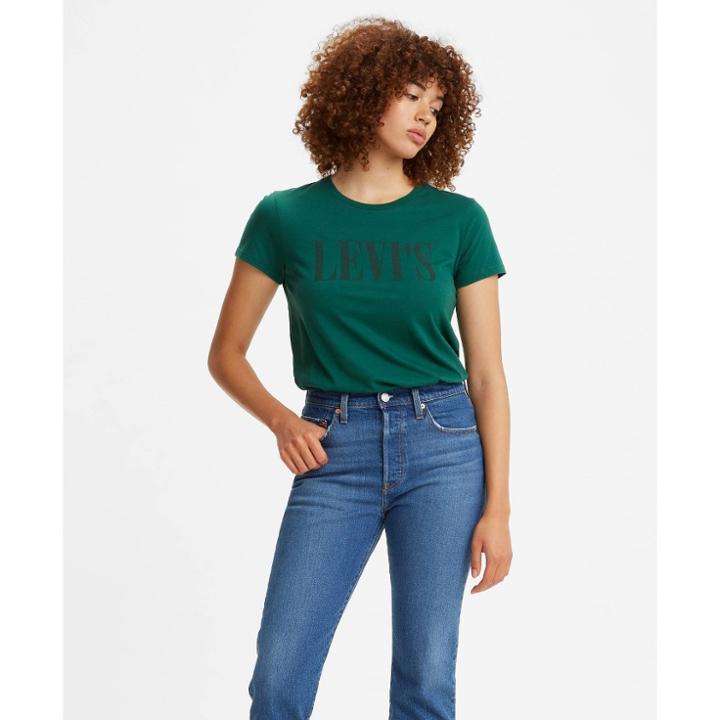 Levi's Women's Short Sleeve Perfect T-shirt - Forest Biome