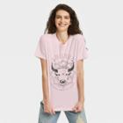 Grayson Threads Women's Taurus Zodiac Short Sleeve Graphic T-shirt - Purple