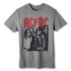 Men's Ac/dc Highway To Hell T-shirt - Heather Gray