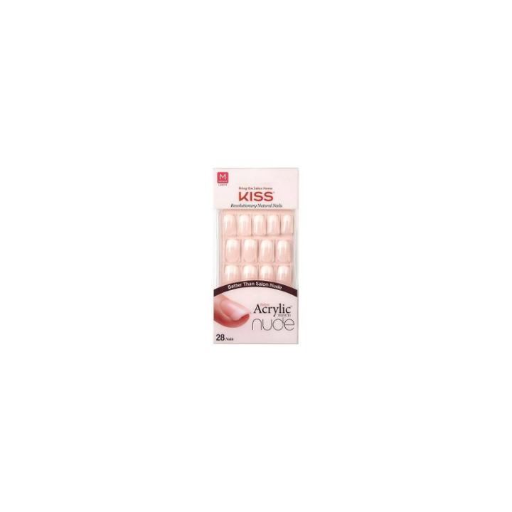 Kiss Nails Salon Acrylic Nude French Manicure - Cashmere