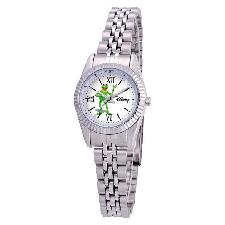 Women's Disney Kermit The Frog Status Watch - Silver,