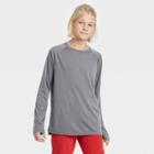 Boys' Long Sleeve Performance T-shirt - All In Motion Gray