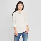 Women's Striped Long Sleeve Sweatshirt - Knox Rose Gray