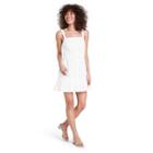 Eyelet Sleeveless Pleated Dress - Alexis For Target White