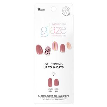 Dashing Diva Glaze Nail Art - Cheerful Cheetah