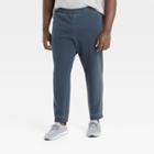 Men's Big & Tall Premium Washed Fleece Sweatpants - All In Motion Navy