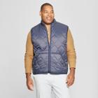 Men's Big & Tall Lightweight Quilted Vest - Goodfellow & Co Geneva Blue