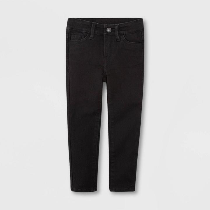 Levi's Toddler Girls' Super Skinny Jeans - Black