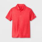 Boys' Stripe Golf Polo Shirt - C9 Champion Red