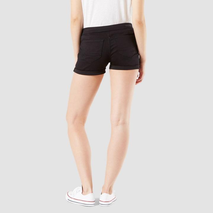 Denizen From Levi's Women's Rolled Shorts - Black