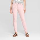 Women's High-rise Ankle Length Skinny Jeans - Universal Thread Pink