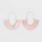 Sugarfix By Baublebar Festive Fringe Earrings - Blush, Women's