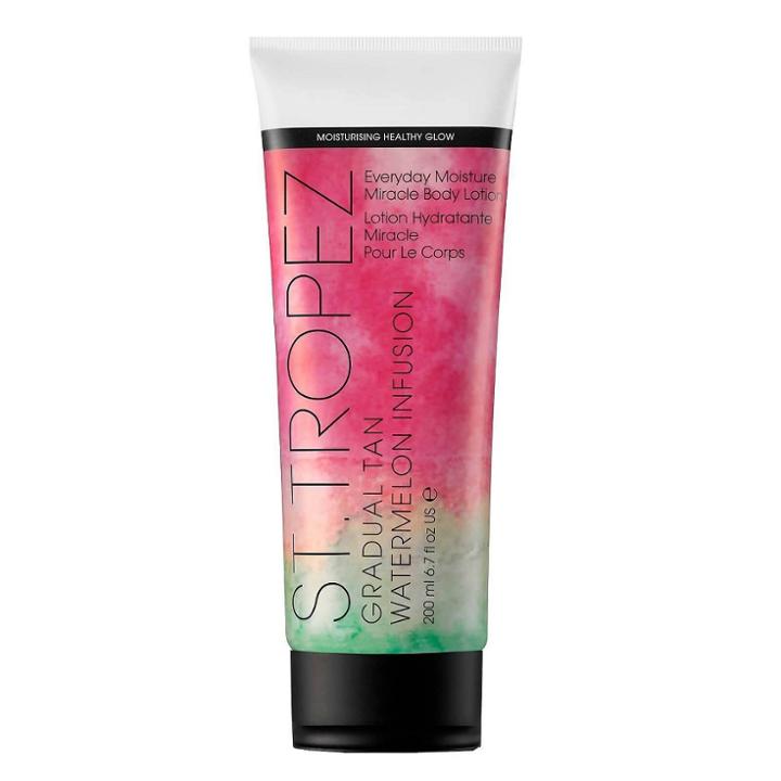 St. Tropez Gradual Tan Watermelon Infusion Everyday Moisture Miracle Body Lotion - 6.7 Fl Oz - Ulta Beauty