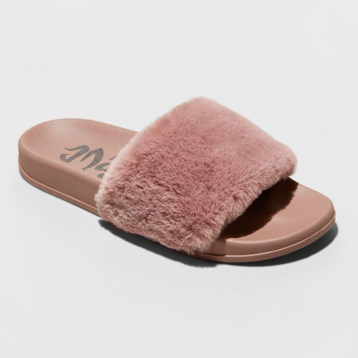 Women's Mad Love Phoebe Slide Sandal - Mauve (pink)