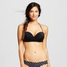 Shade & Shore Women's Summer Halter Bikini Top - Black - 32ddd -