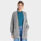Women's Open Cardigan - A New Day Gray