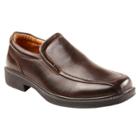 Men's Deer Stags Wide Width Adult Loafers - Dark Brown 8.5w,