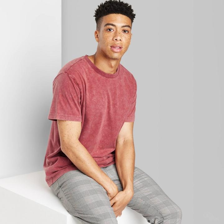 Adult Relaxed Fit Short Sleeve T-shirt - Original Use Red