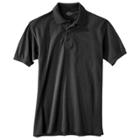 Dickies Men's Pique Uniform Polo Shirt - Black