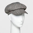 Women's Baker Boy Hat - A New Day Plaid