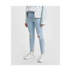 Levi's Women's 721 High-rise Skinny Jeans - Azure Feels