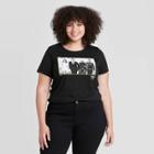 Women's Plus Size Schitt's Creek Short Sleeve Graphic T-shirt - Black