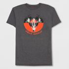 Men's Short Sleeve Stranger Things The Upside Down Crew T-shirt - Thundering Gray