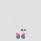 Girls' Bff Magnetic Butterflies Necklace Set - Cat & Jack,