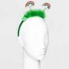 Charlotte St. Patrick's Day Light Up Glitter Rainbow Headband - Green, Women's