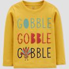 Toddler Girls' Thanksgiving T-shirt - Just One You Made By Carter's Gold