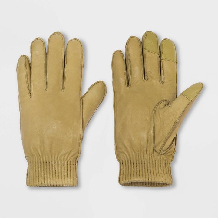 Women's Leather Gloves - Universal Thread Green
