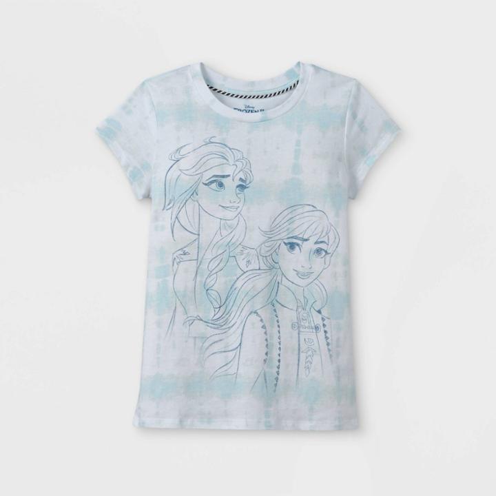 Girls' Disney Frozen Sisters Short Sleeve Graphic T-shirt -