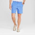 Target Men's 7 Linden Flat Front Chino Shorts - Goodfellow & Co Amparo Blue