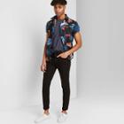 Men's 32 Regular Fit Mid-rise Skinny Jeans - Original Use - Black