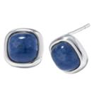 Target Sterling Silver Square Sodalite Stud Earrings - Blue/silver, Girl's, Blue/sterling