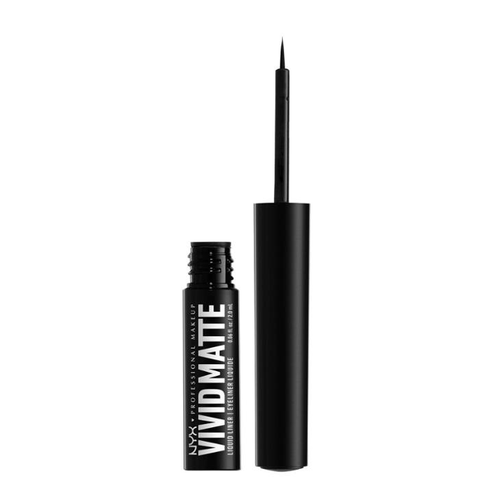 Nyx Professional Makeup Vivid Matte Liquid Eyeliner - Black