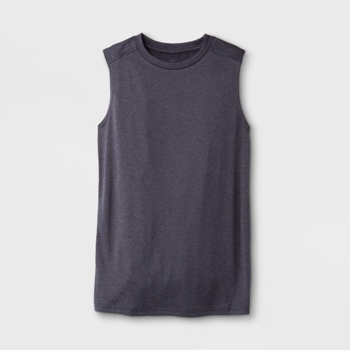 Boys' Sleeveless Tech T-shirt - C9 Champion Gray S, Dark Heather