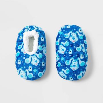 Toddler Blue's Clues Nick Jr. Slipper Socks - Blue