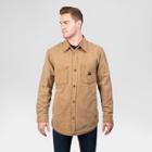 Walls Vintage Duck Shirt Jacket Big & Tall Washed Pecan Xl Tall, Men's,