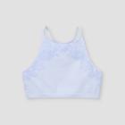 Girls' Floral Seamless Bra - All In Motion Periwinkle