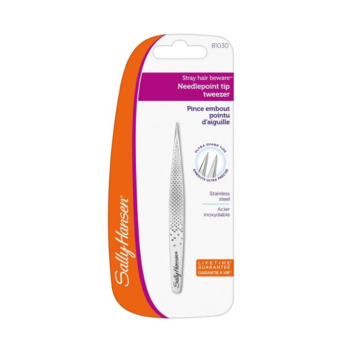 Sally Hansen Beauty Tools Stray Hair Beware Needlepoint Tip Tweezer Sally Hansen Beauty Tools Stray Hair Beware Needlepoint Tip Tweezer