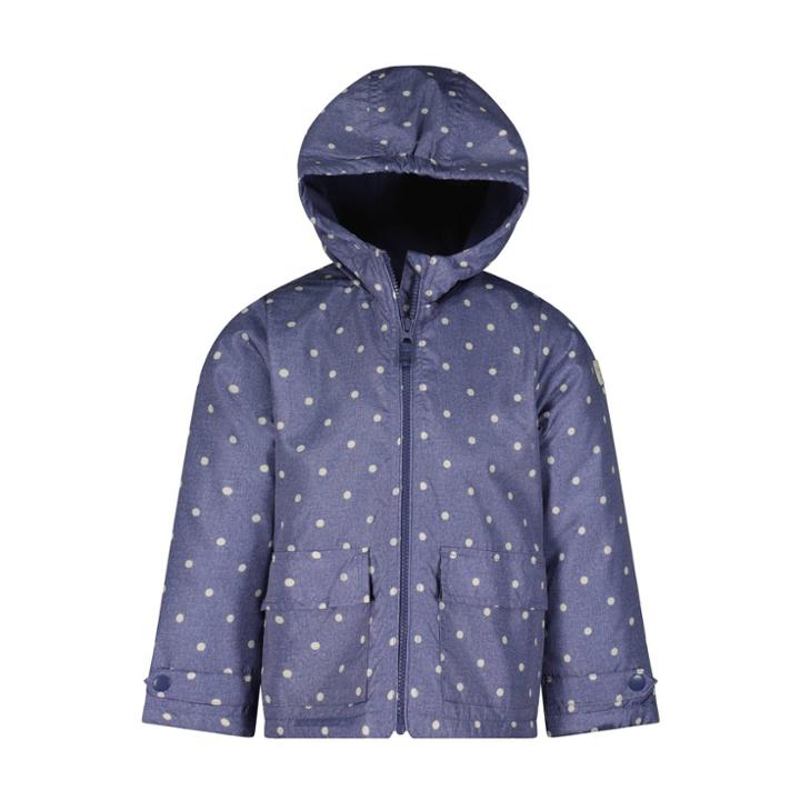 Genuine Kids From Oshkosh Oshkosh B'gosh Baby Girls' Polka Dots Jacket - Blue