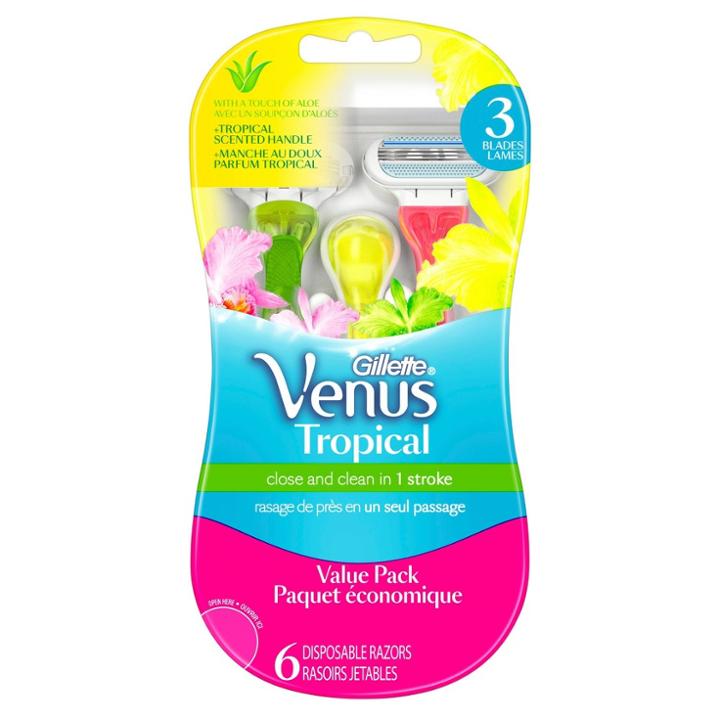 Venus Tropical 3-blade Disposable Razor
