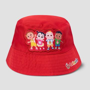 Toddler Cocomelon Reversible Bucket Hat, Yellow