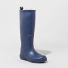 Women's Totes Cirrus Claire Tall Rain Boots - Navy (blue)
