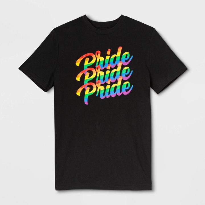 Ev Lgbt Pride Pride Gender Inclusive Adult Extended Size Graphic T-shirt - Black 1xb, Adult Unisex