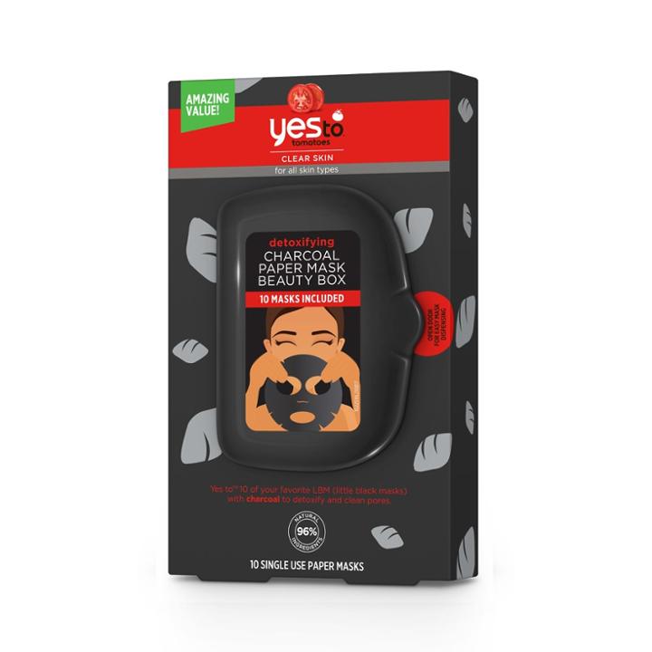 Yes To Tomatoes Charcoal Face Mask Box