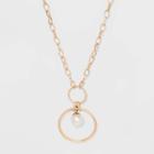 Target Pendant Necklace - A New Day Gold
