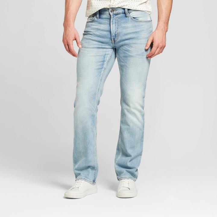 Men's Straight Fit Jeans With Coolmax - Goodfellow & Co Natural